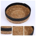 thumbnail image 2 of Unique Bargains 3 Packs Wicker Storage Basket Self-Supporting Storage Cube Black, 2 of 6