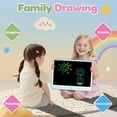 thumbnail image 4 of 13-Inch White LCD Writing Tablet – Erasable Reusable Electronic Drawing & Calculation Board, Ideal Christmas Gift for Family, 4 of 9
