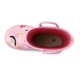 thumbnail image 5 of Kushyshoo Kids Rain Boots Uniorn Life Waterproof Printed Rubber Boots with Handles Size 8 Toddler Rain Boots, 5 of 5