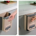 thumbnail image 4 of Wall Mounted Folding Kitchen Can for Cabinet Door Storage Efficient Hanging Waste Solution, 4 of 5
