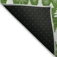 thumbnail image 5 of Addison Rugs Chantille Indoor/Outdoor Transitional Holiday Emerald Machine Washable Rectangle Rug, 5' x 7'6", 5 of 7
