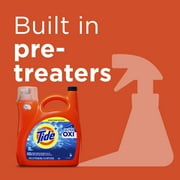 Tide Ultra Oxi Liquid Laundry Detergent, 89 Loads 138 fl oz
