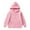 Pink, variant on yegyh Children's Long Sleeved Hoodie With Printed Bow Tie soft casual
