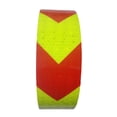 thumbnail image 1 of Cinta de advertencia de seguridad reflectante autoadhesiva para coche de 5cm x 3m, pegatina de tira reflectante para señal de flecha de Herramientas de reparación de automóviles rojo amarillo Speravity CZ10664-04, 1 of 6