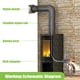 thumbnail image 4 of Kit de deshollinador para chimenea Bewildely 24x juego completo, 4 of 6