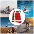 thumbnail image 6 of Danish Flag Drawstring Backpack Bag Water Resistant Yoga Shopping Cinch Bag Sackpack For Men Women, 6 of 7