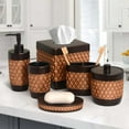 thumbnail image 5 of Decozen Bathroom Accessories Set 6-Piece Vanity Decor Gifts for Mom, 5 of 5