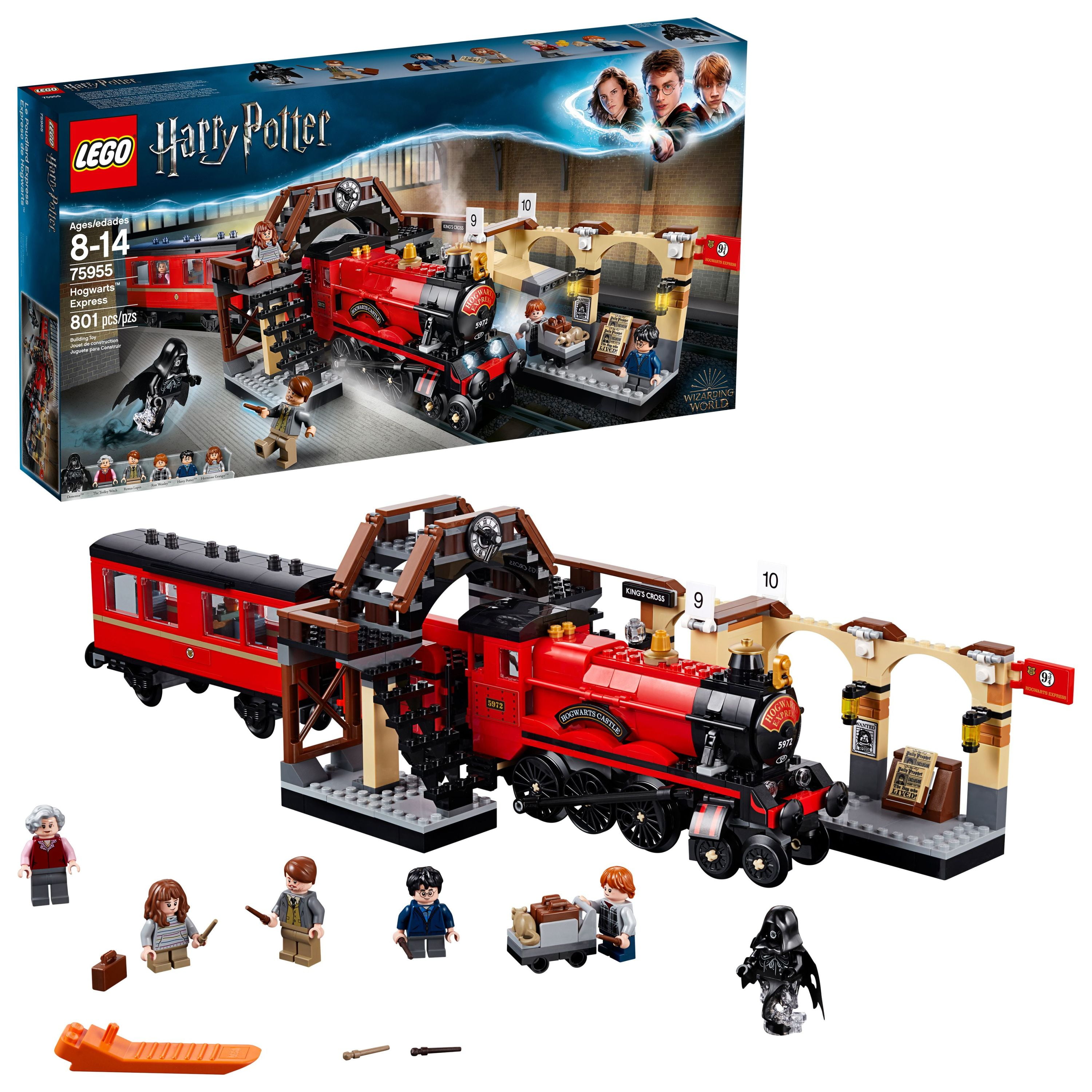 LEGO Harry Potter Hogwarts Express 75955 Toy Train Building Set - Walmart.com