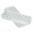 thumbnail image 2 of Glaçons, Bac à Glaçons 24 Compartiments Pratique Réutilisable avec Couvercle pour Cuisine Maison Blanc, 2 of 8