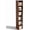Retro Brown, variant on Cube Storage Organizer, 6 Cube Retro Bookshelf, Freestanding 6 Tier Open Shelf, Rustic Brown Retro Shelves for Home Office, Bedroom, Living Room, Study