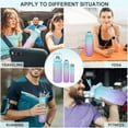 thumbnail image 6 of Water Bottle with Straw, 2L Large capacity Water Cup Reusable Plastic Water bottles, Leakproof Big Drinking Sport Bottles for Gym Fitness Outdoor, 3 Pcs Green, 6 of 8