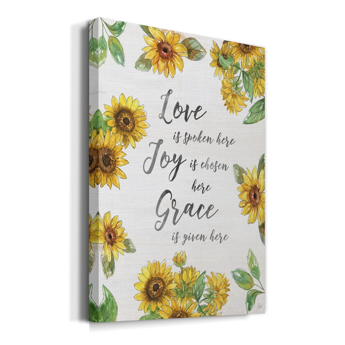 Grace Given Here Premium Gallery Wrapped Canvas - Ready to Hang