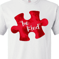 thumbnail image 4 of Inktastic Autism Awareness Be Kind Red Puzzle Piece T-Shirt, 4 of 5