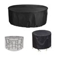 thumbnail image 4 of Patio Furniture Cover Garden Round Table Cover Dustproof And Waterproof, 4 of 5