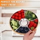 thumbnail image 4 of Veggie Tray with Lid and Dip,Divided Serving Tray with Lid Snack Tray with Lid for Party Platter,Relish Fruit Tray, 4 of 5