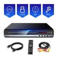 thumbnail image 2 of DVD Player 1080P HD Home DVD Player Box for TV All Region Free DVD CD-Disk Player AV-Output EVD Play, 2 of 5