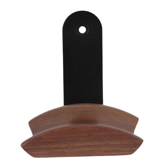 FOMIYES Wood Headphone Hanger Wall Mount Light Brown Compatible with Gaming Studio Headsets