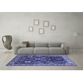 thumbnail image 3 of Ahgly Company Indoor Rectangle Oriental Blue Traditional Area Rugs, 2' x 3', 3 of 4