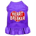 thumbnail image 1 of Mirage Pet  Heart Breaker Screen Print Dress, Purple - 3XL 20, 1 of 1