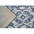 thumbnail image 5 of Benissimo Contemporary Indoor / Outdoor Area Rug LA PETITE Collection I 6x9 I Navy, 5 of 6