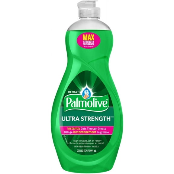 Palmolive Ultra Strength Dishwashing Liquid, Original Scent 20 oz (Pack of 3)