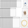 thumbnail image 1 of EcoNesxp Earring Packaging Bags Anti-rust Zipper Bags for Reset Jewelry Transparent PVC Jewelry Bags Jewelry Bag Packaging, 1 of 5