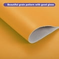 thumbnail image 4 of Uxcell Faux Leather 1 Yards Length 1mm Thick PU Leather for Sofa Bags DIY Crafts, Orange, 4 of 6