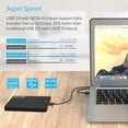thumbnail image 2 of LineYDI LOT 20x 2.5" SATA USB 3.0 Hard Drive Disk HDD SSD Enclosure External Laptop Case,1 Pack, 2 of 8