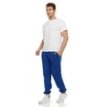 thumbnail image 3 of SOCKS'NBULK 24 Pack of Wholesale Mens Jogger Sweatpants, Homeless Shelter Donation Case, Comfy Bulk Joggers for Men (Royal Blue, Large), 3 of 7