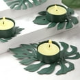 thumbnail image 4 of TOWED22 Sconce Candle Holder Iron Retro Mounted Decorative Candle Holder (Green), 4 of 4