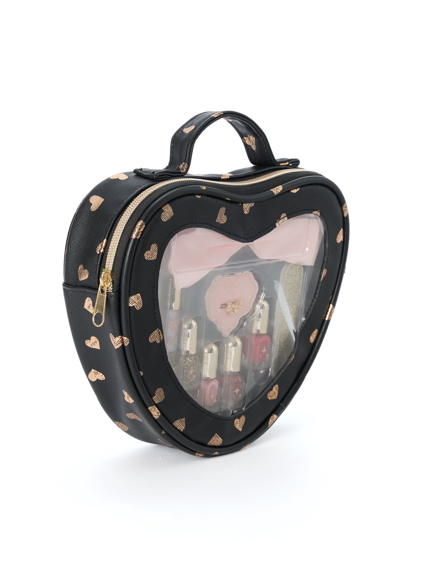 Wonder Nation Beauty Handbag Accessories Set, 9 Piece Set, Children 6 years and up
