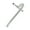 brooch to hair fork -white gold, variant on Fashionable Brooch Converter Unique Pin To Pendant Adapters For Effortless Jewelry Transformation In Gold And Silver