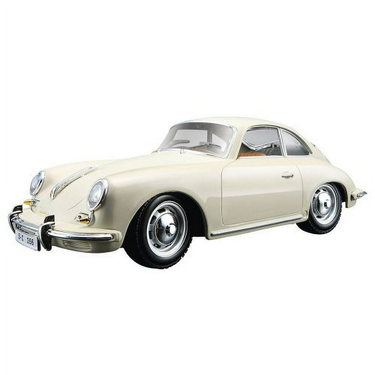 1961 Porsche 356 B Coupe Red 1/24 Diecast Model Car by Bburago