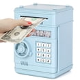 thumbnail image 1 of Cajero automático Piggy Bank Refasy Money Bank Cash Coin con contraseña para niños, 1 of 5