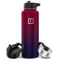 thumbnail image 1 of Botella de agua IRON °FLASK Camping & Hiking 1.2 L Dark Rainbow, 1 of 6