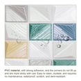 thumbnail image 5 of 25Pack Peel and Stick Tiles, 4"x4" Mosaic Tile Stickers for Kitchen Bathroom, Beige+White, 5 of 6