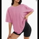 thumbnail image 1 of Camiseta Básica de Corta con Cuello en V, Color Rojo , Talla M, 1 of 5