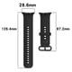 thumbnail image 3 of Correa de silicona de repuesto para reloj deportivo inteligente Ajuste personalizado Durable Transpirable, 3 of 5