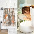 thumbnail image 7 of Yayeee 100% Cotton Hand Towels for Bathroom 16" x 28" Soft Absorbent Kitchen Towel, Rustic Floral, 7 of 7