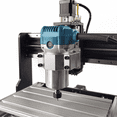 thumbnail image 3 of 52mm Spindle Clamp Motor Bracket, Aluminum Bracket Clamp with 4 Screws for CNC Engraving Machine Motor Mounting Bracket, 3 of 4