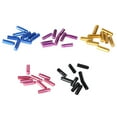 thumbnail image 4 of Yoetaun 9 Pieces Flight Protectors Set Pack of Metal Flight Guard Protectors for Metal and Soft Tip Darts Multi Color Purple, 4 of 8