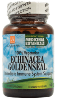 LA Naturals Echinacea Goldenseal Immediate Immune Support Capsules, 60 Ct