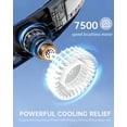 thumbnail image 4 of Ventilador de cuello portátil FrSara recargable con batería de 4000 mAh, 4 of 7