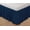 Blue, variant on Bed Skirt Elastic Bed Wrap Wrinkle Resistant 16inch Drop TwinFull Black