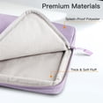 thumbnail image 4 of JETech Laptop Sleeve for 16-Inch MacBook Pro (M1-M5, 2019-2026), Waterproof Bag Case (Light Purple), 4 of 4