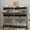 Grey, variant on Grey 4-Door Flip-Front Shoe Cabinet – Modern Freestanding Wooden Rack with Adjustable Shelves, Hidden Entryway Organizer for Hallway, Foyer, or Living Room