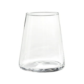 Kate Aspen 9 oz. Stemless Wine Glass (Set of 12), 12 Count (Pack 1), Clear