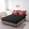 thumbnail image 4 of YST 7 Piece Bed in a Bag Twin Size Comforter Set Baseball Bedding Set,Baseball Player Reversible Design Bed Set,Sports Soft Microfiber Comforter with Sheet Set,All Season,Arizona, 4 of 5
