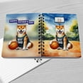 thumbnail image 4 of Happy Father's Day Shiba Inu Playing Basketball with Best Dad Jersey Spiral Bound Journal Shibas Dog Lovers Gifts Idea 5x7in Spiral Notebook - 13006, 4 of 5