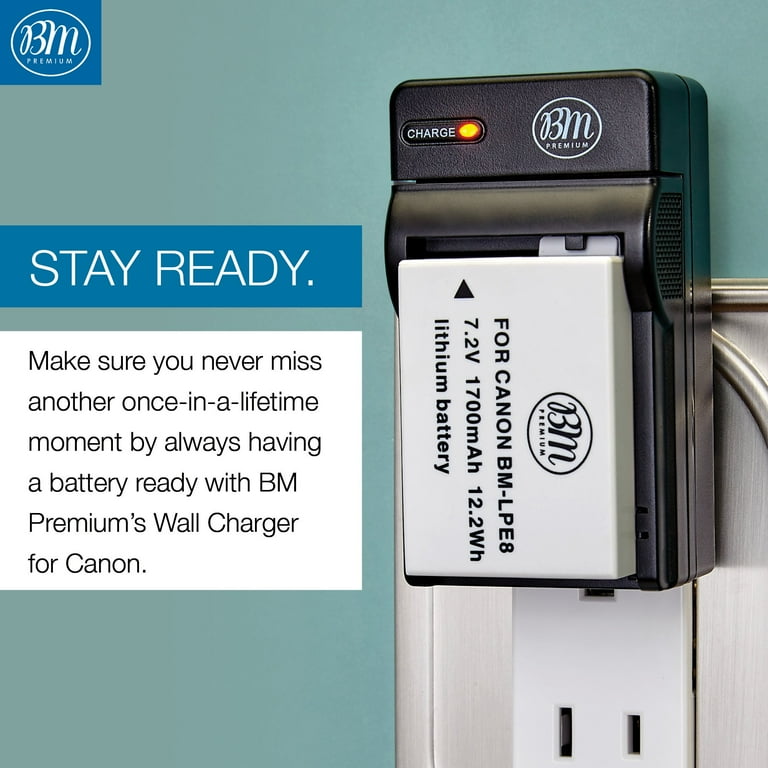 Batteria E Caricatore Doppio Per Canon LP-E8 - Compatibile Con EOS Rebel T3i, T5i, 700D E Altri - Foto 10